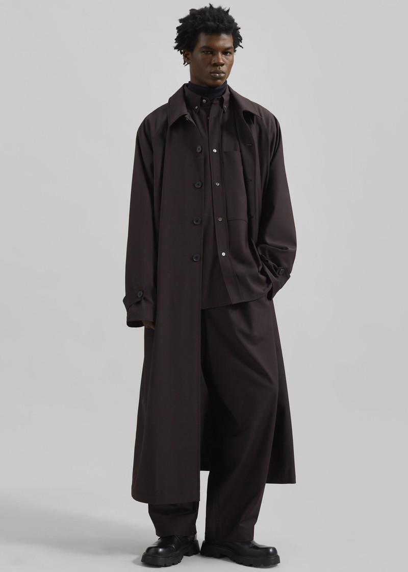 Shay Trench Coat - Brown 16