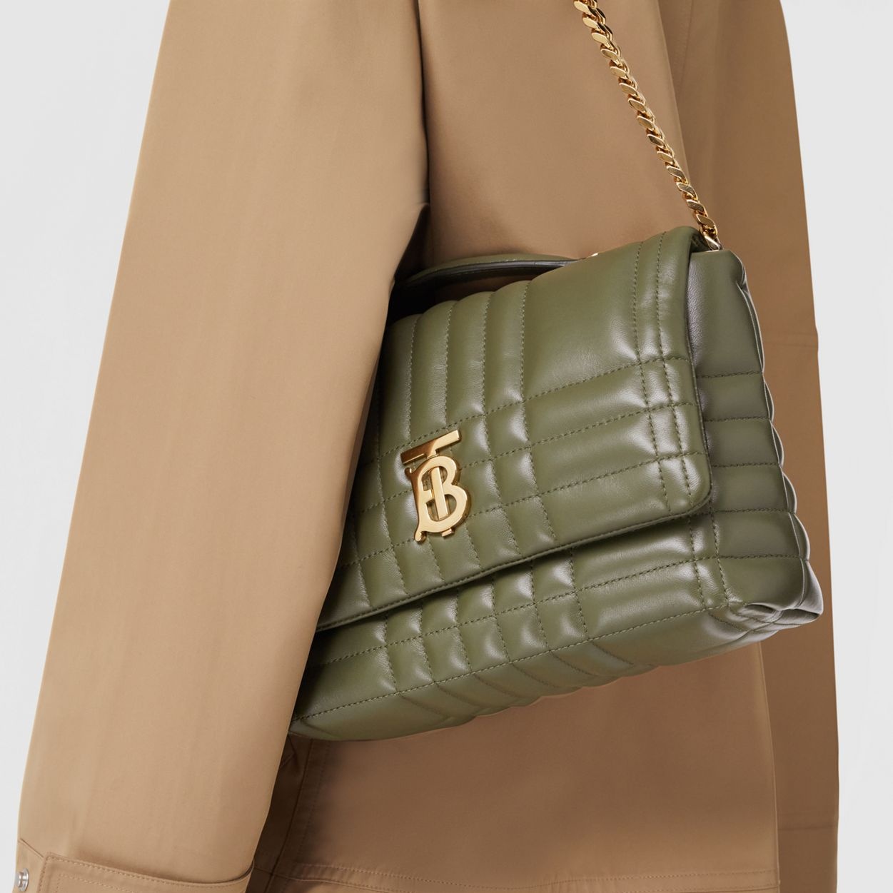 Small Quilted Lambskin Lola Satchel - 3