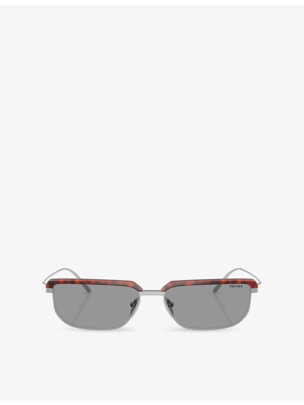 PR D64S Rectangle-Frame Metal Sunglasses - 1