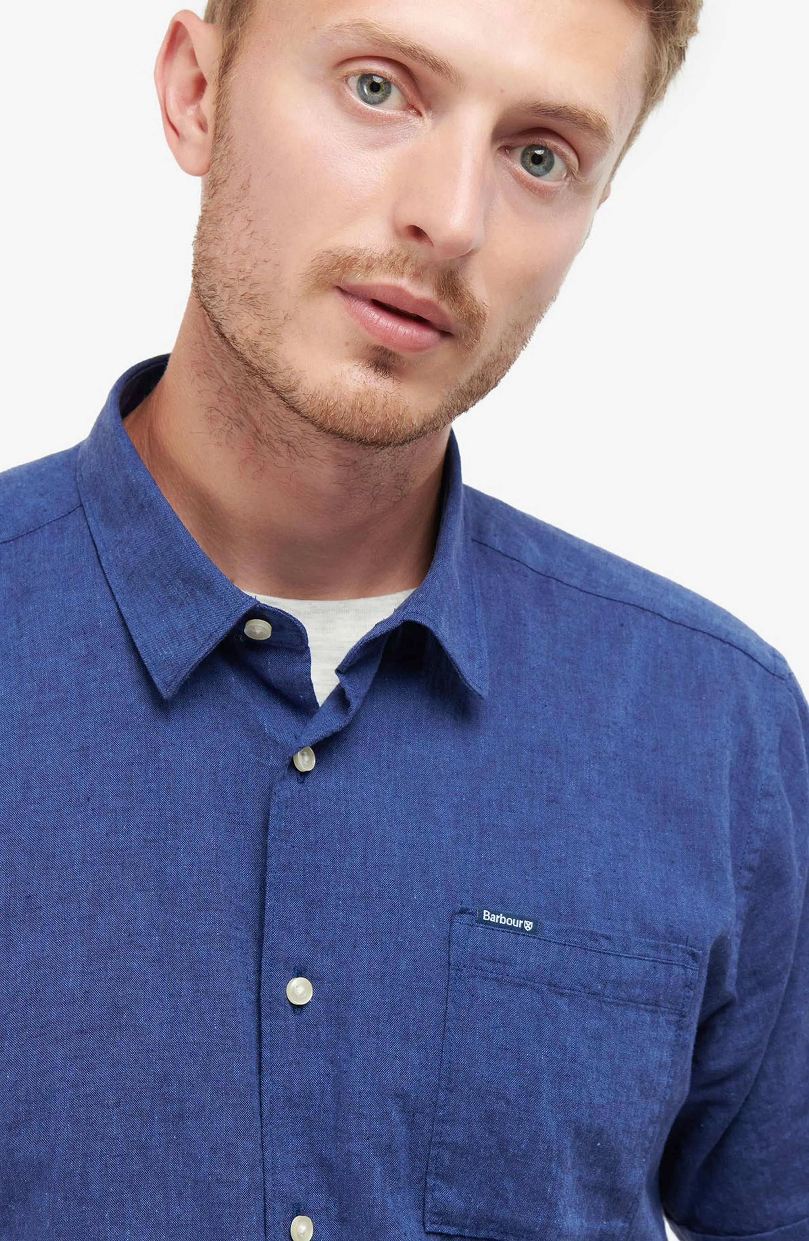 Nelson Linen & Cotton Button-Up Shirt - 2