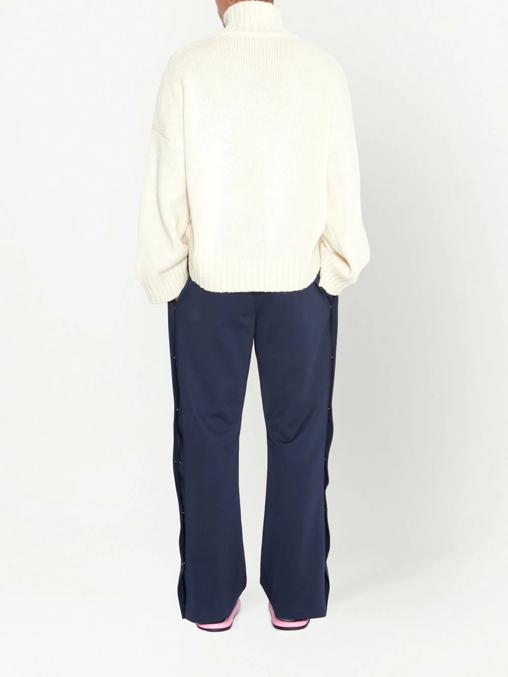 patch-pocket turtleneck jumper - 6