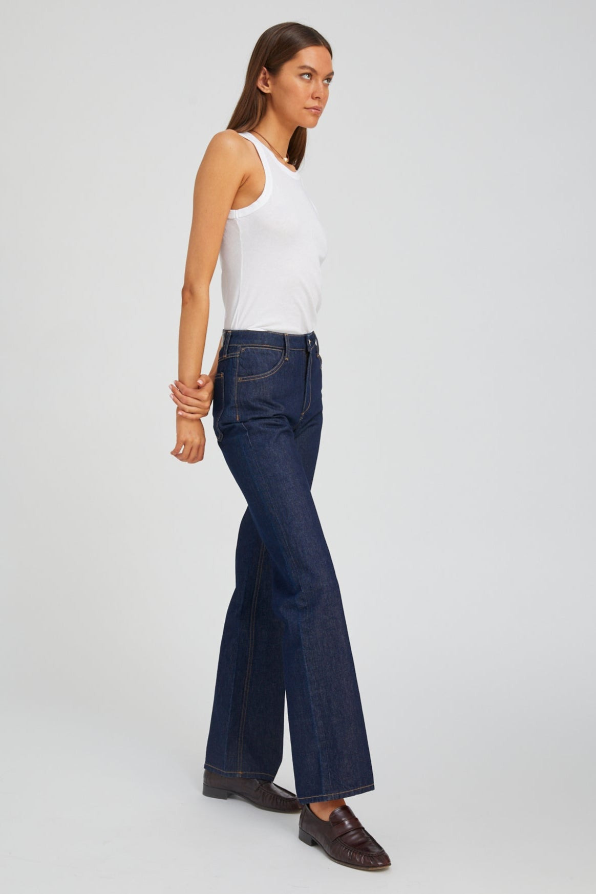 JANE LOOSE STRAIGHT DENIM - 4