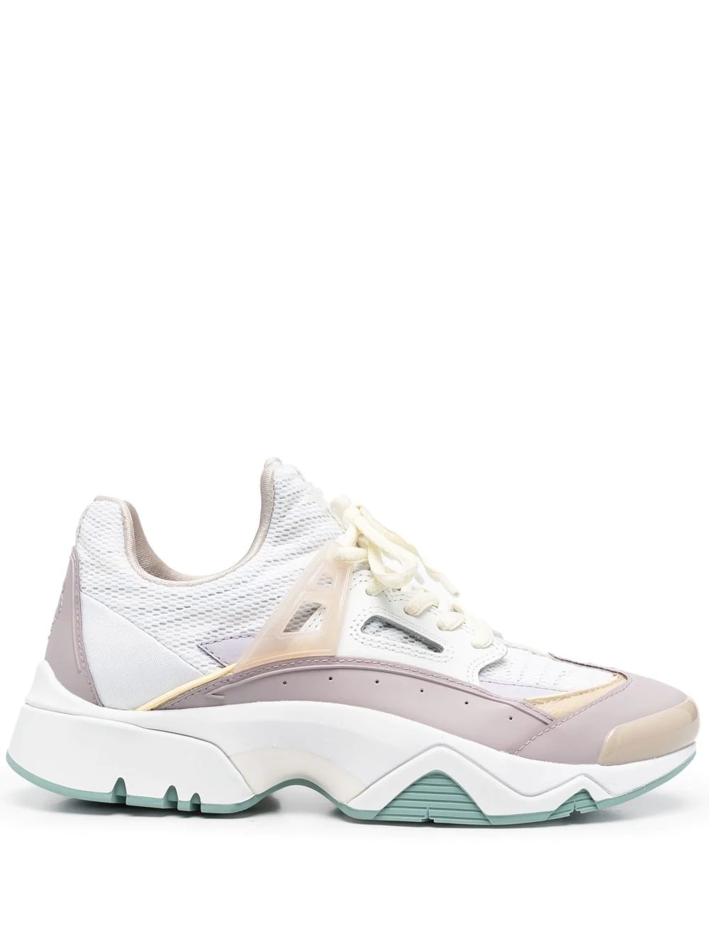 panelled-design sneakers - 1