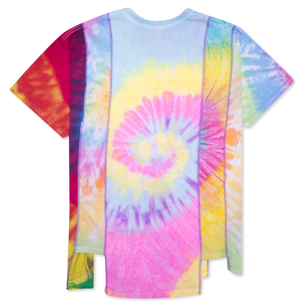 NEEDLES TIE DYE 5 CUTS S/S TEE - MULTI - 2