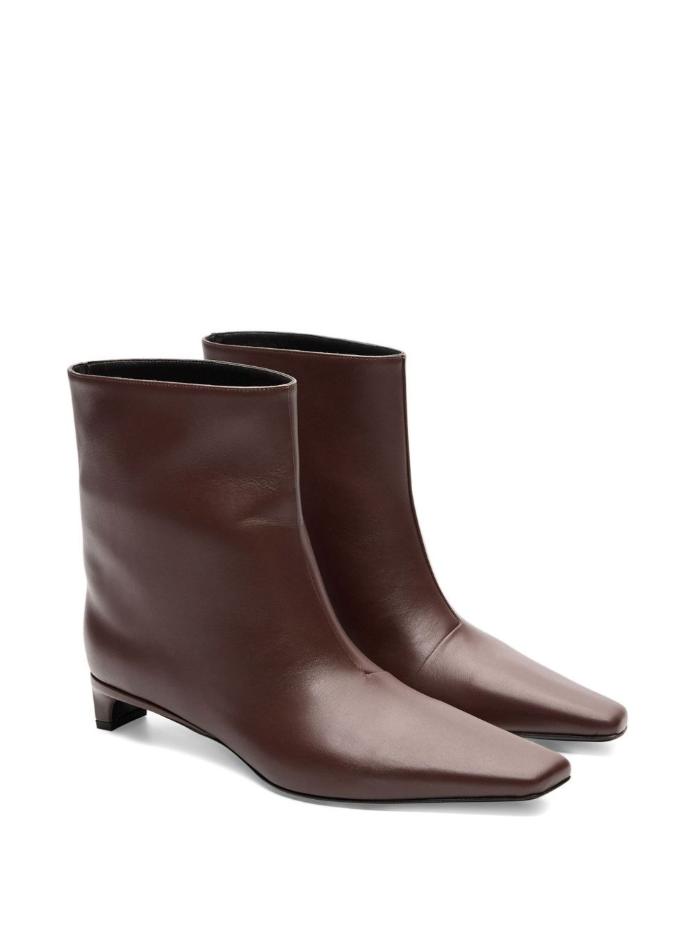 35mm Celine Lds leather pointed-toe ankle boots - 2