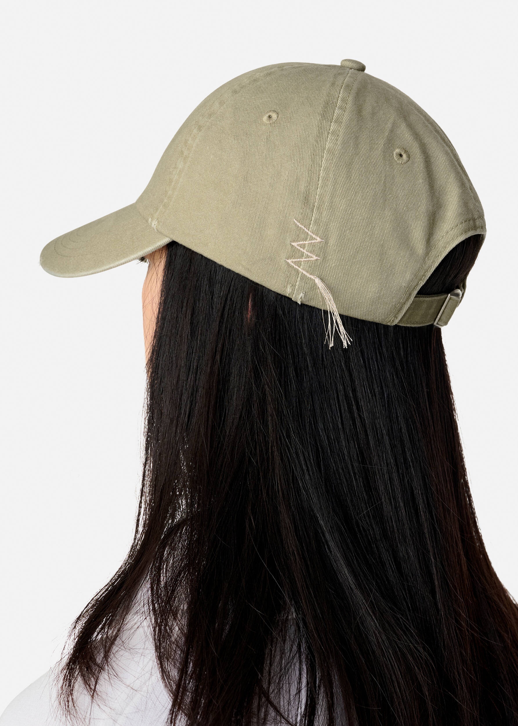 Seam Distressed Cap - 4