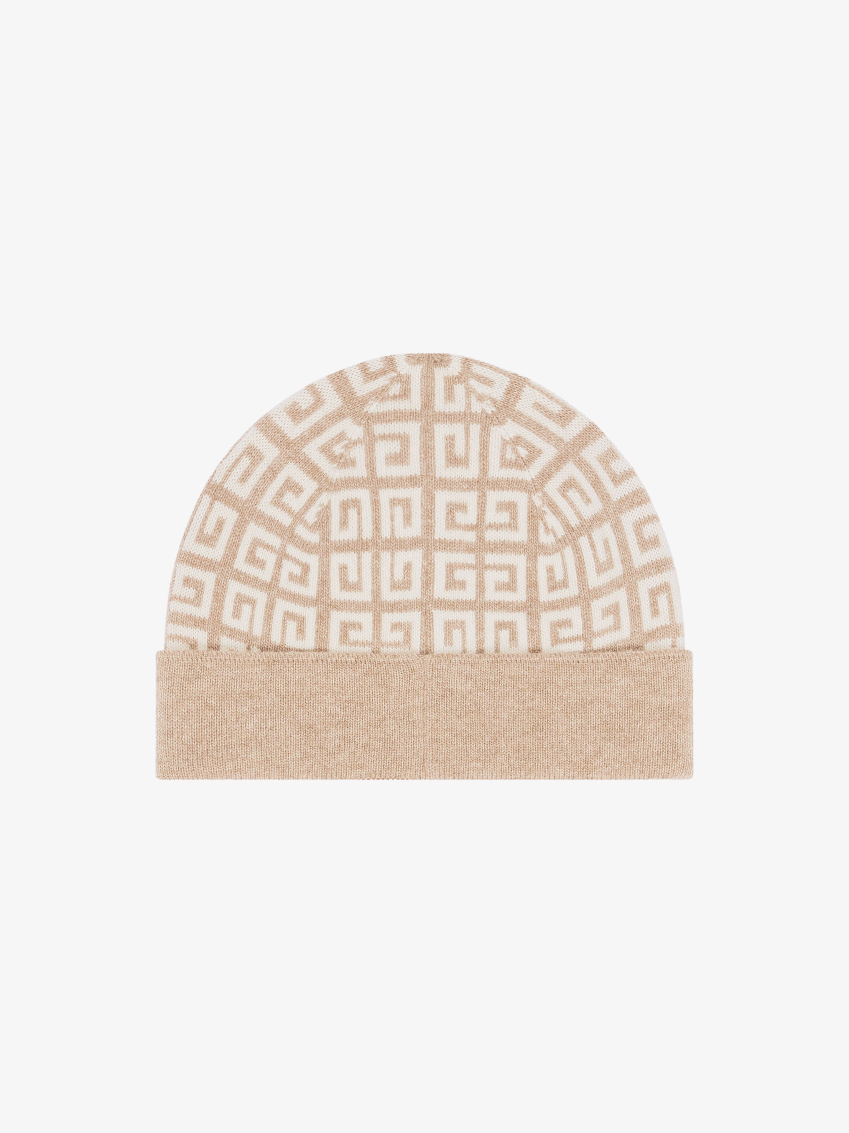 4G DOUBLE SIDED BEANIE IN WOOL AND CASHMERE - 2