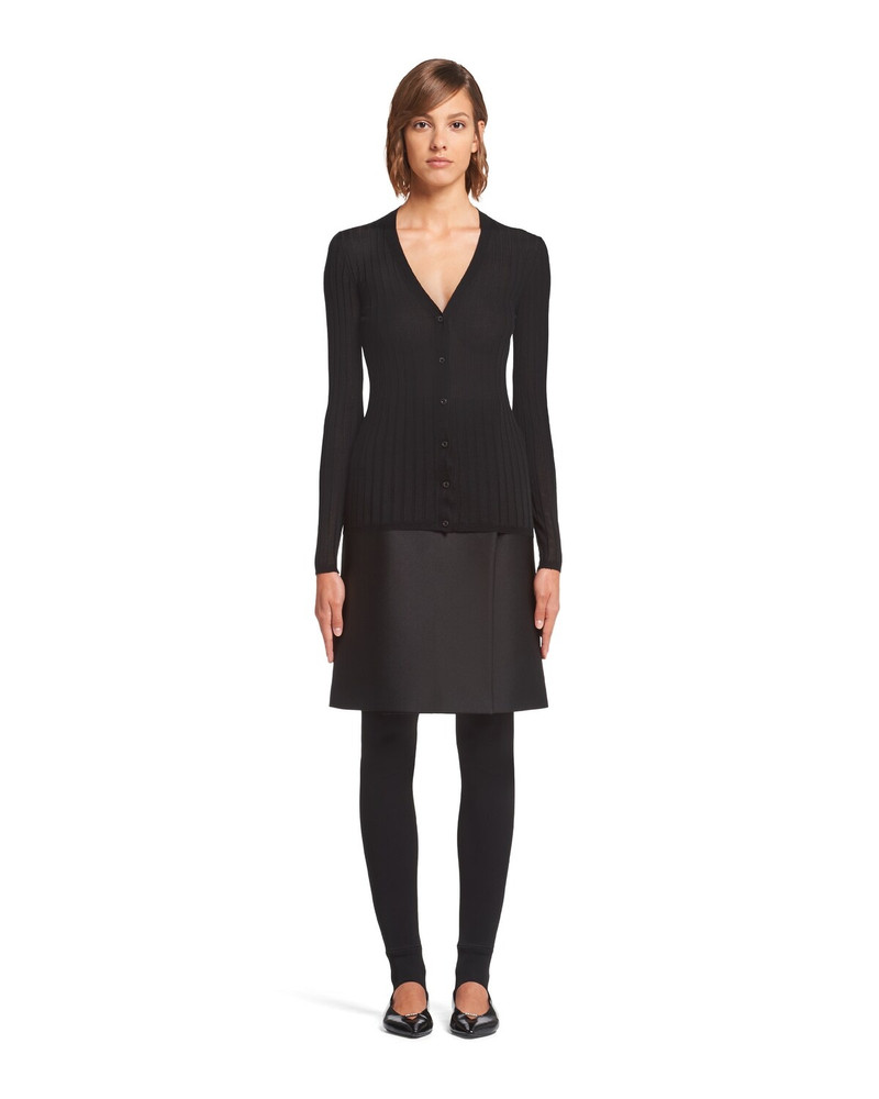Prada Silk cashmere cardigan outlook