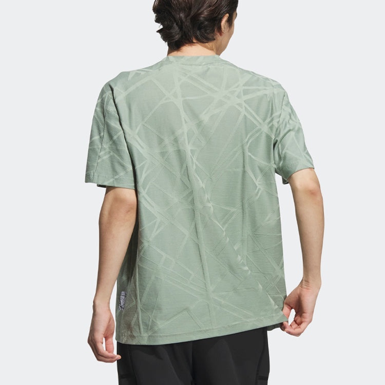 adidas Wuji GTX T-Shirts 'Oliver Green' IA8146 - 3