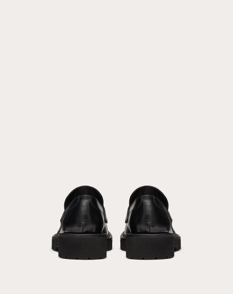 LOAFER IN TOILE ICONOGRAPHE TECHNICAL FABRIC AND CALFSKIN 3