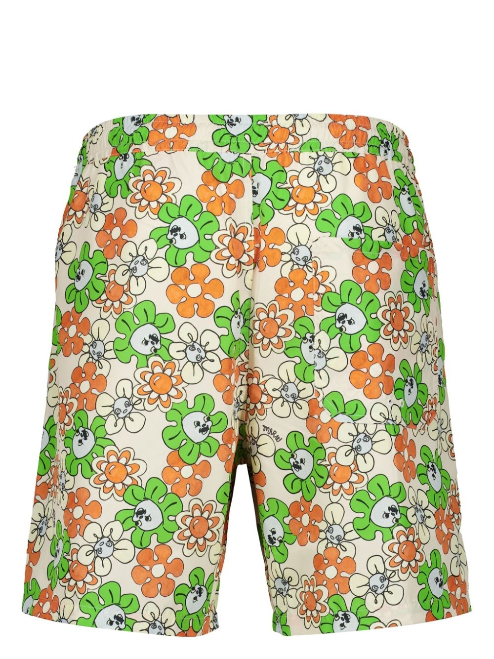 floral graphic-print swim shorts - 2