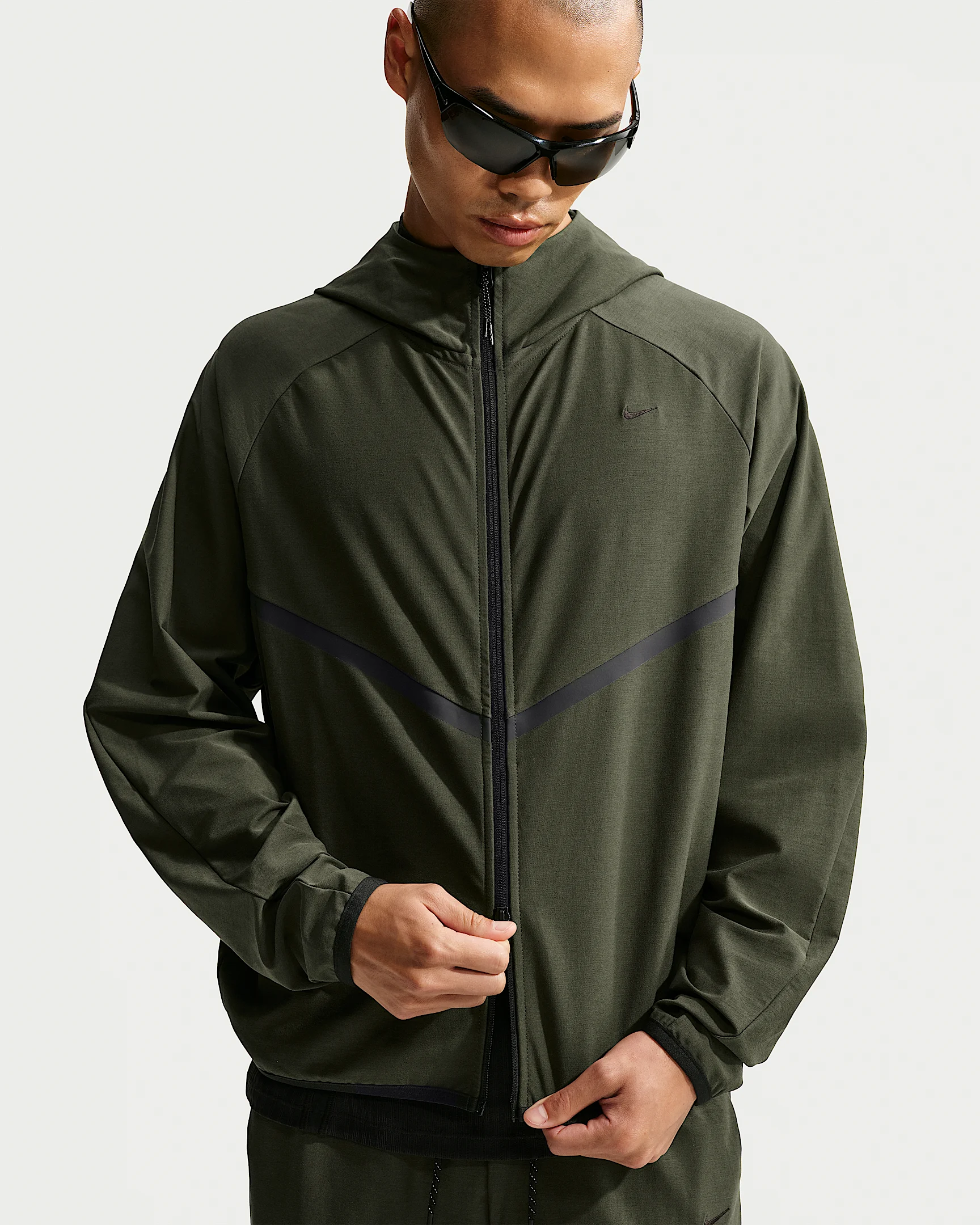 Nike Tech Men's Shori Knit Full-Zip Windrunner Jacket - 1
