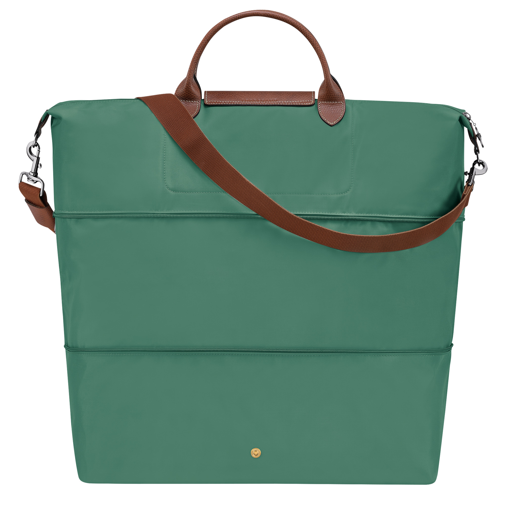 Le Pliage Original Travel bag expandable Sage - Recycled canvas - 3