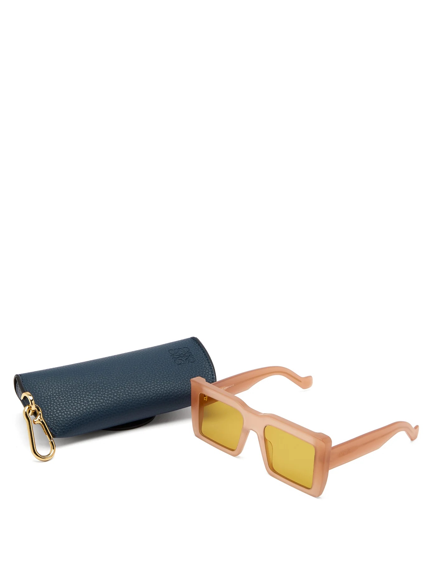 Square-frame acetate sunglasses - 5