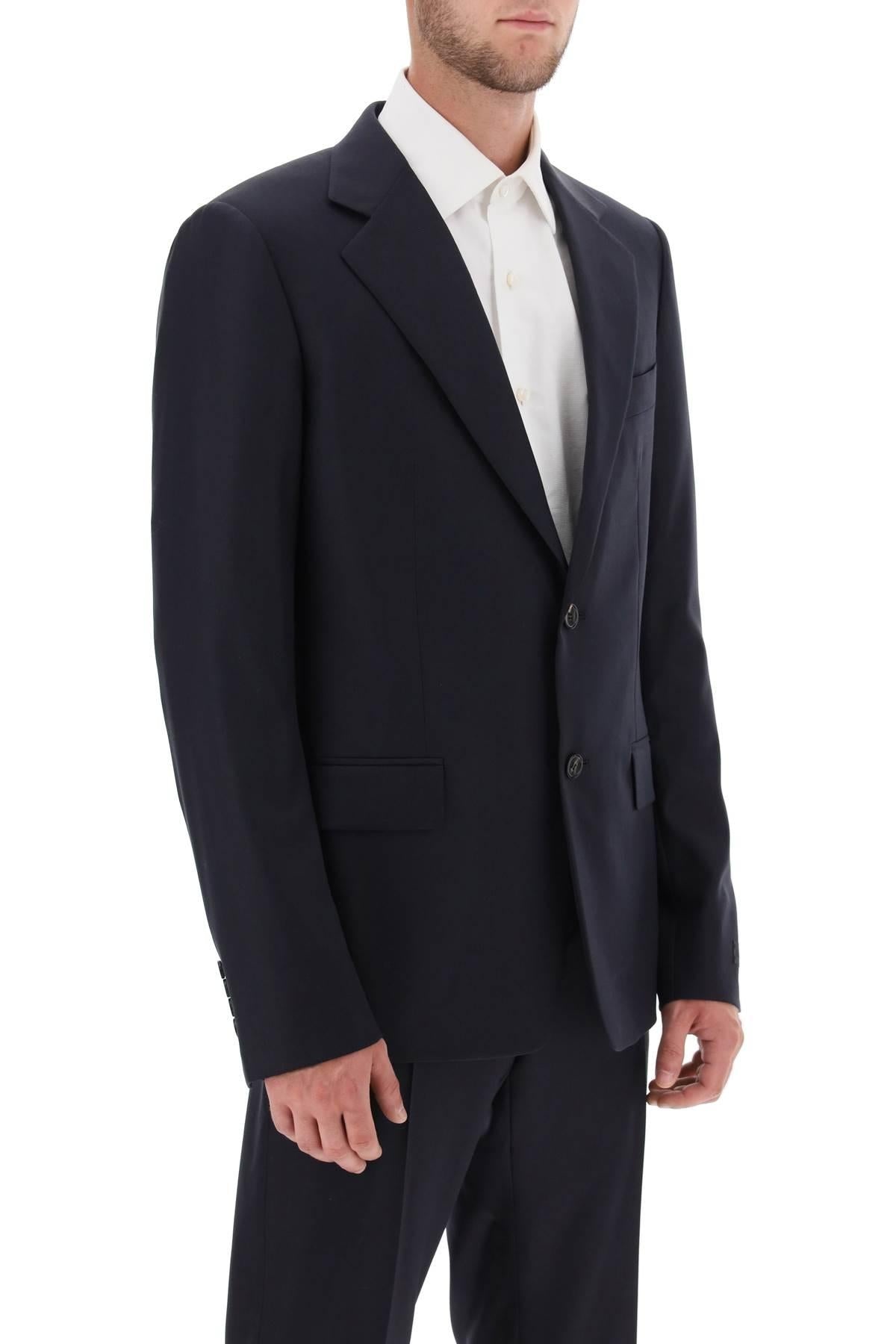 Lanvin Single Breasted Jacket In Light Wool - 3