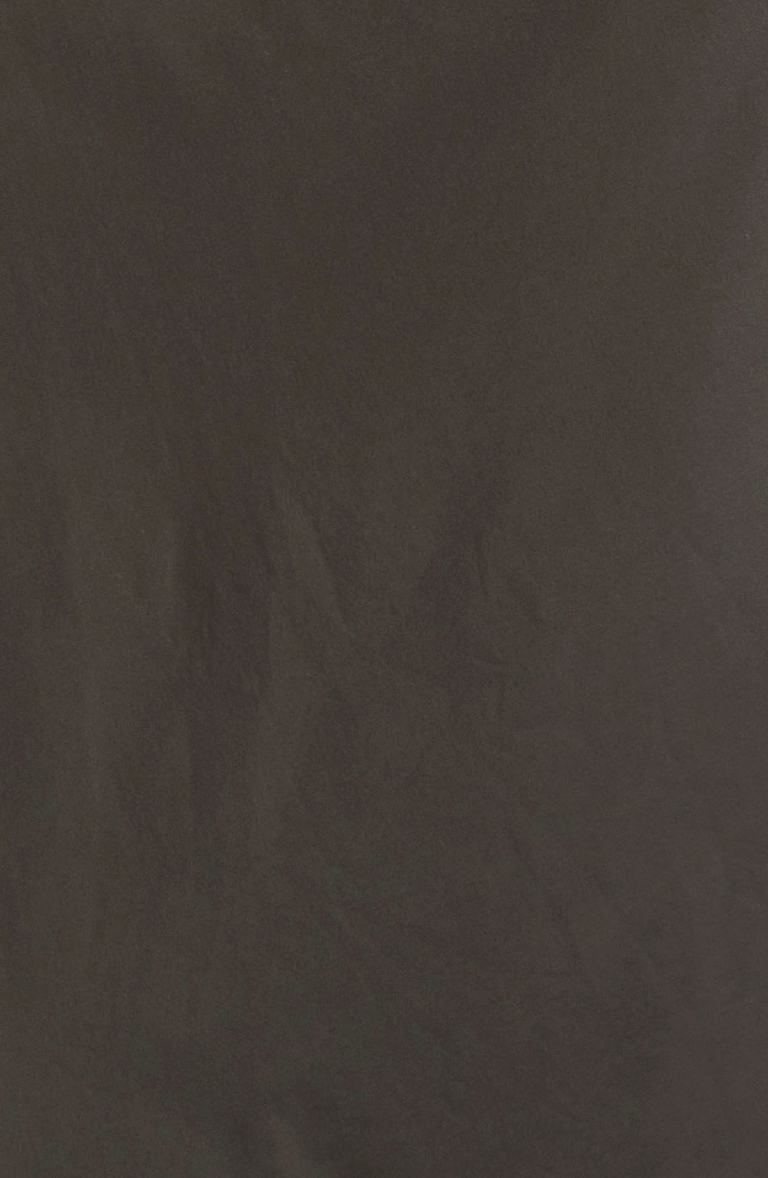 Stella McCartney Ruched Sleeveless Fluid Jersey Dress in Dark Khaki at Nordstrom - 6