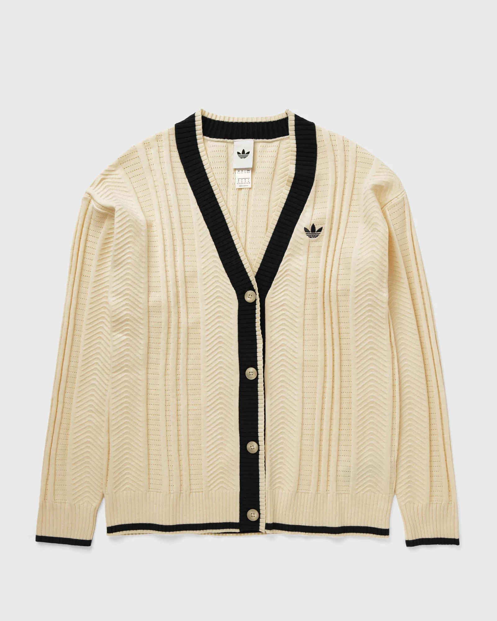 WMNS CABLE KNIT CARDIGAN - 1
