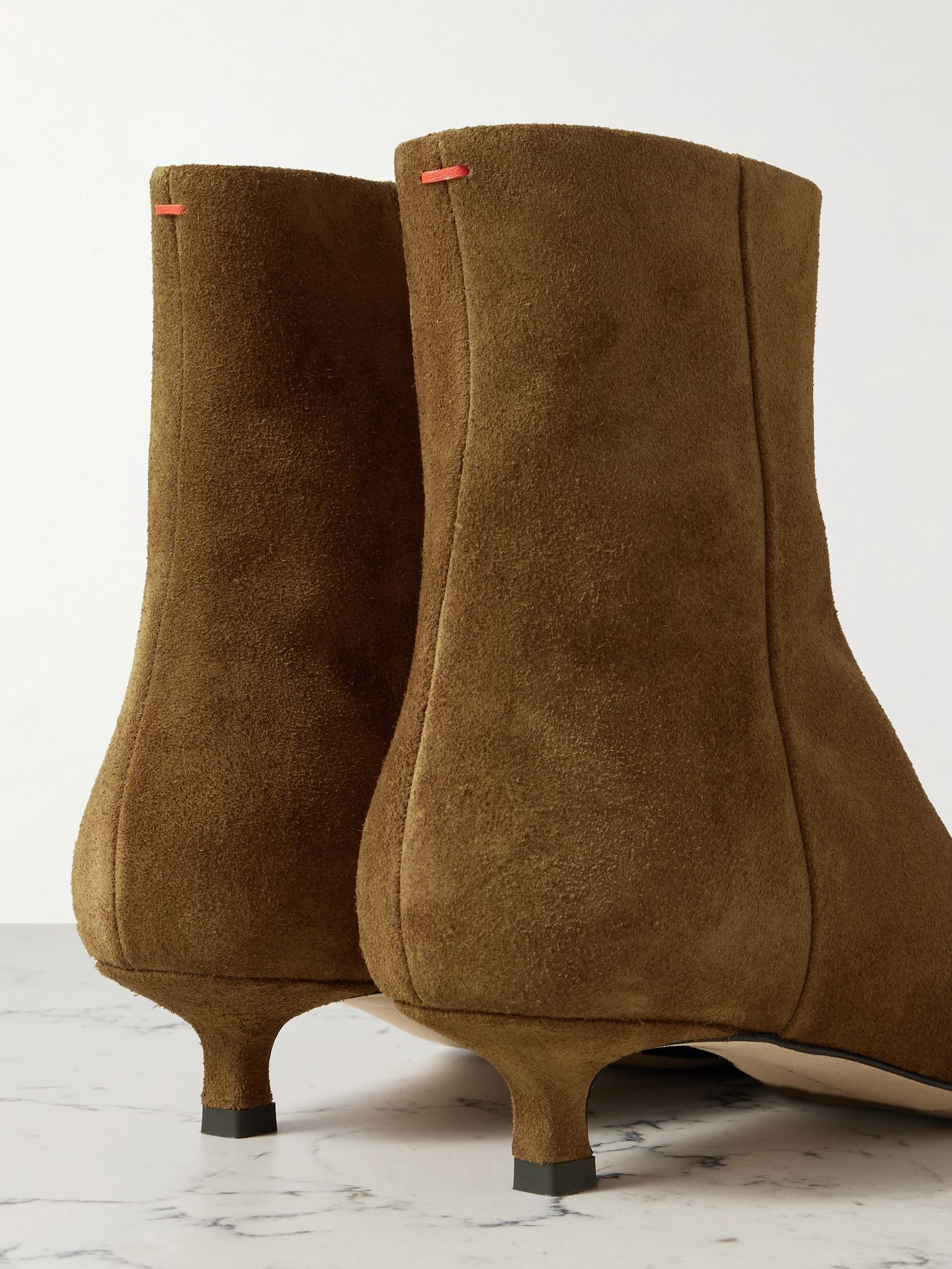 Sofie suede ankle boots Camel - 4