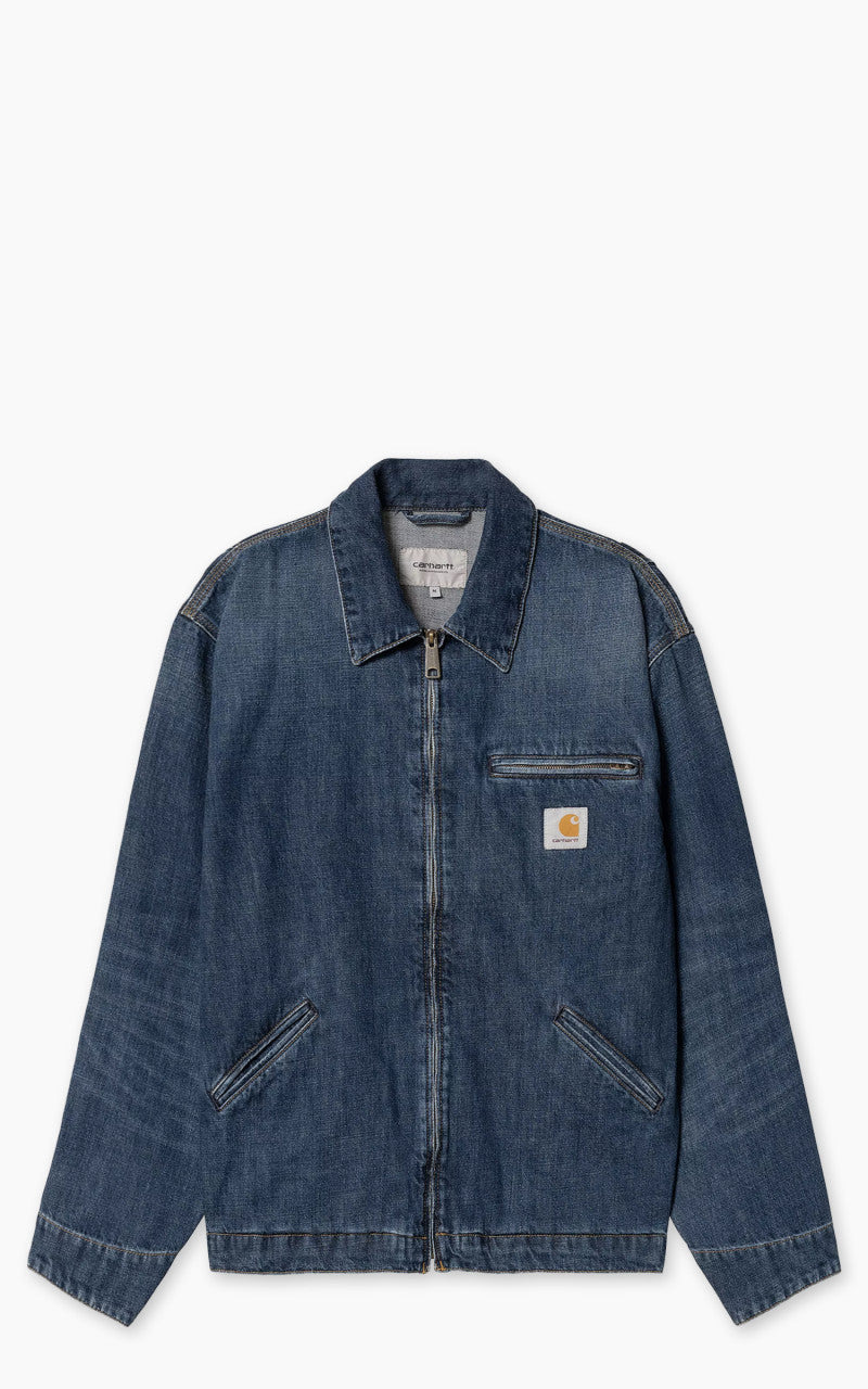 OG DETROIT JACKET CAMANO DENIM BLUE DARK USED - 1