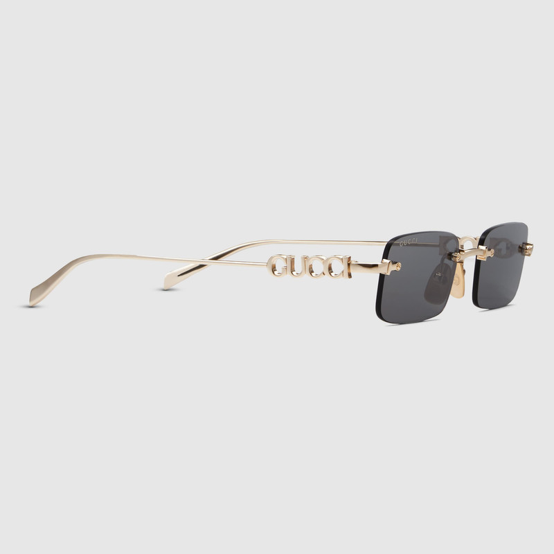 GUCCI Rectangular frame sunglasses outlook