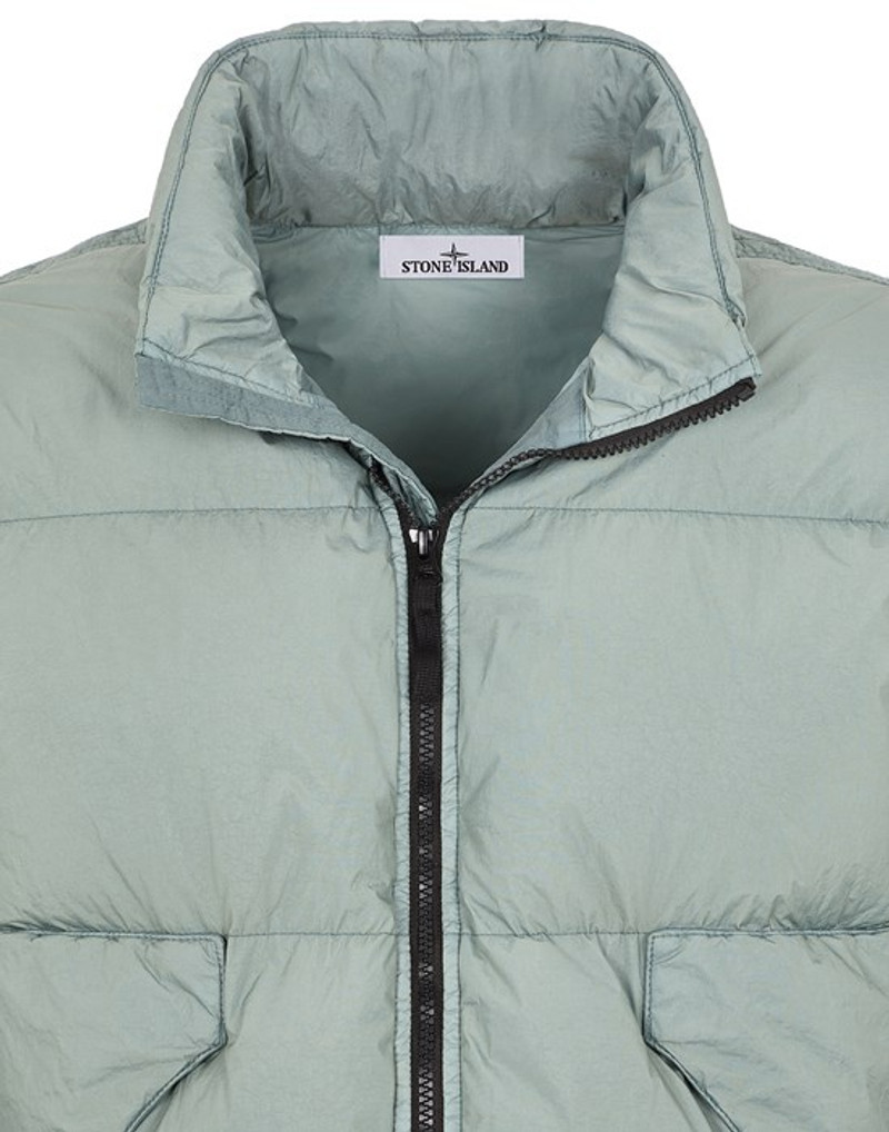 40623년 GARMENT DYED CRINKLE REPS RECYCLED NYLON DOWN 녹색 3