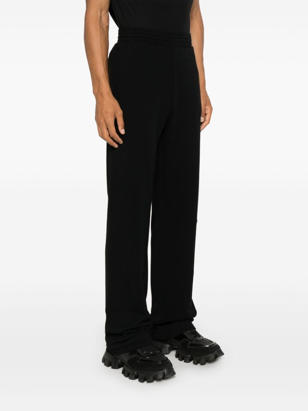 logo-embossed track pants - 3