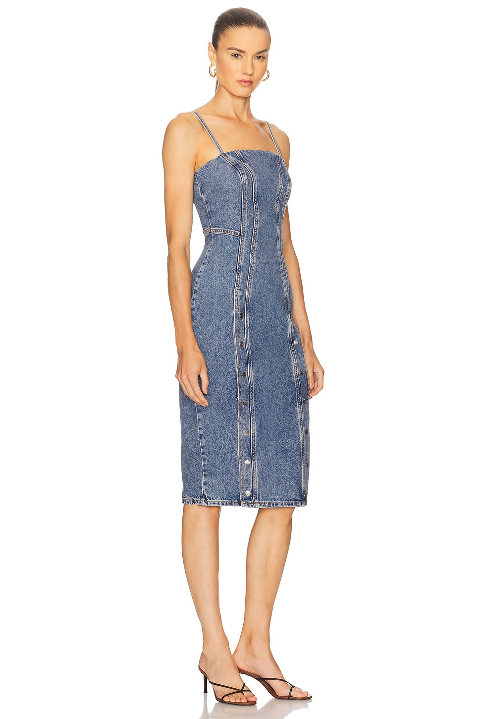 Snap Midi Dress - 2