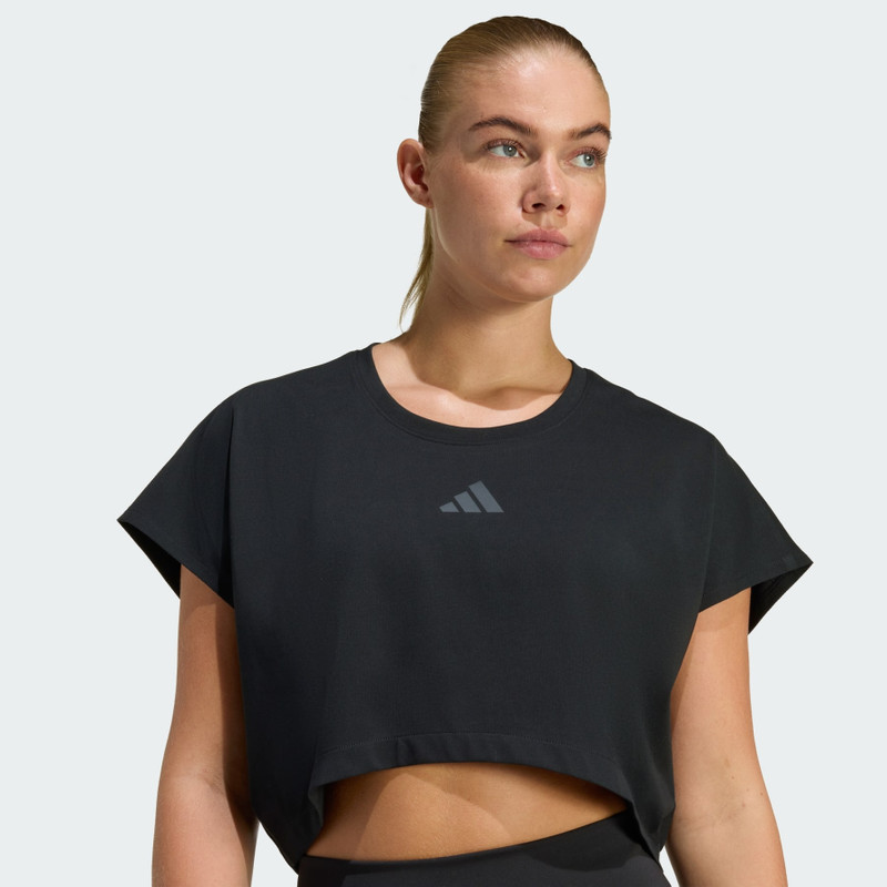 Power Workout Cropped Boxy 3-Stripes Tank 5