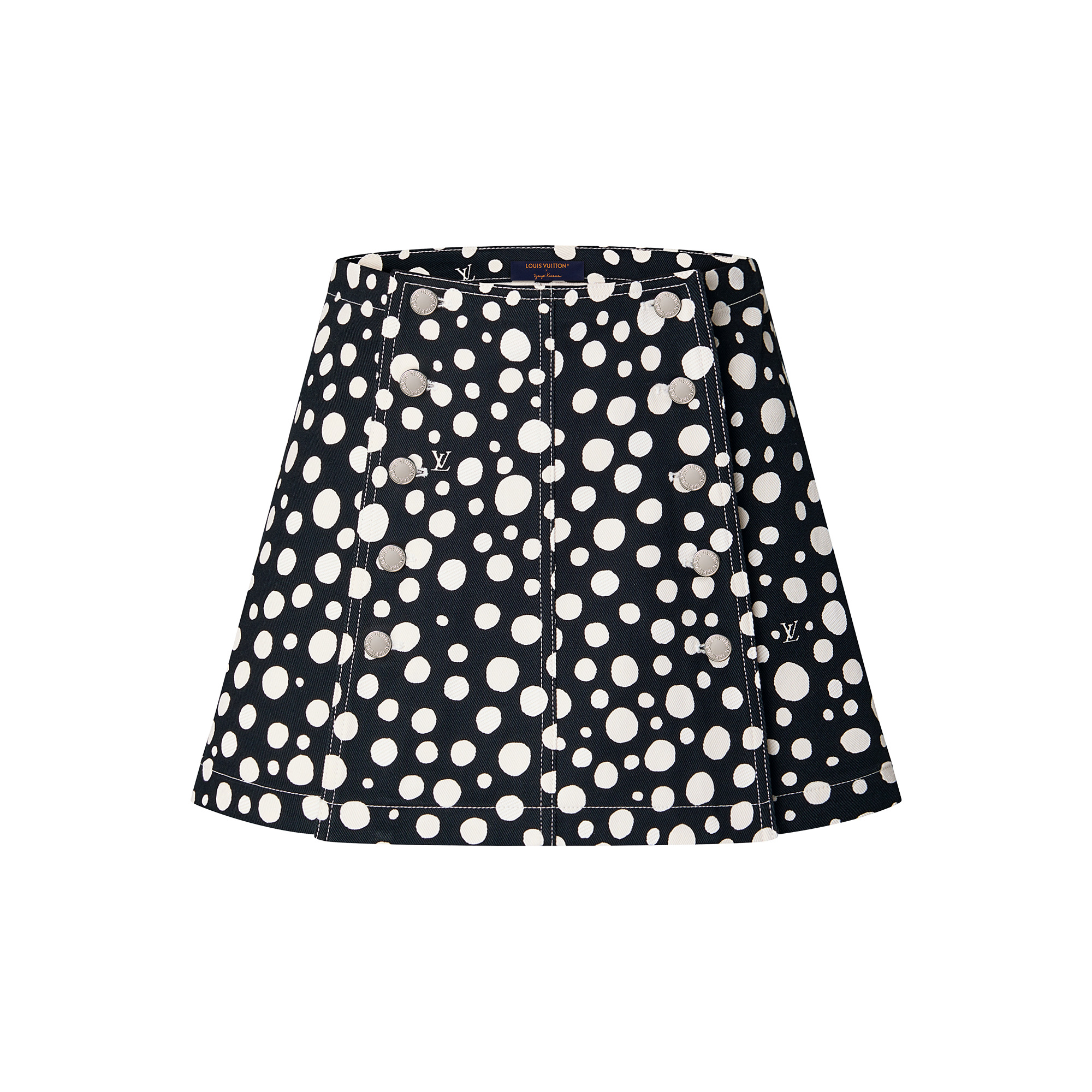 LV x YK Infinity Dots Mini Skirt - 1