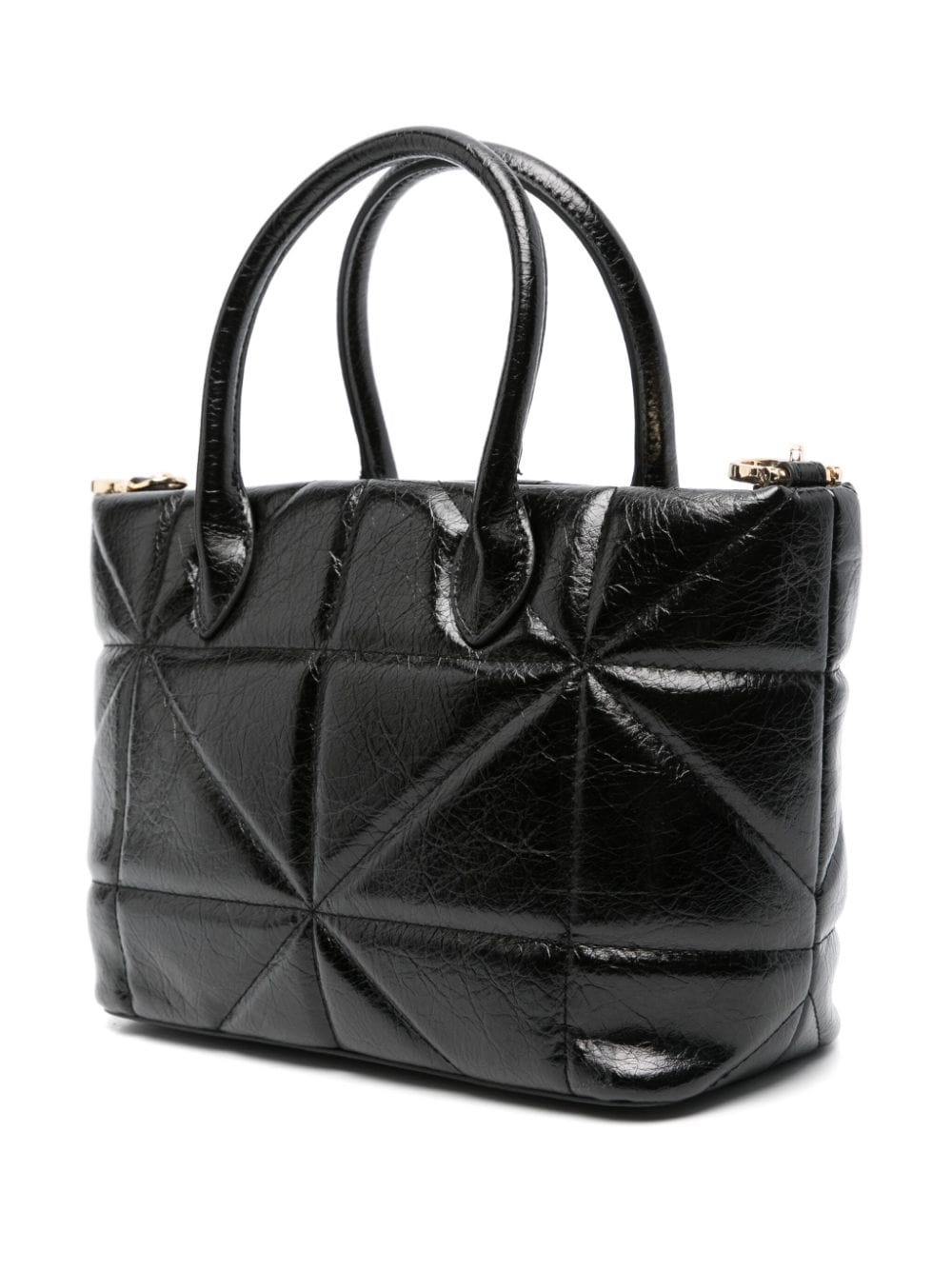 logo-lettering cross body bag - 3