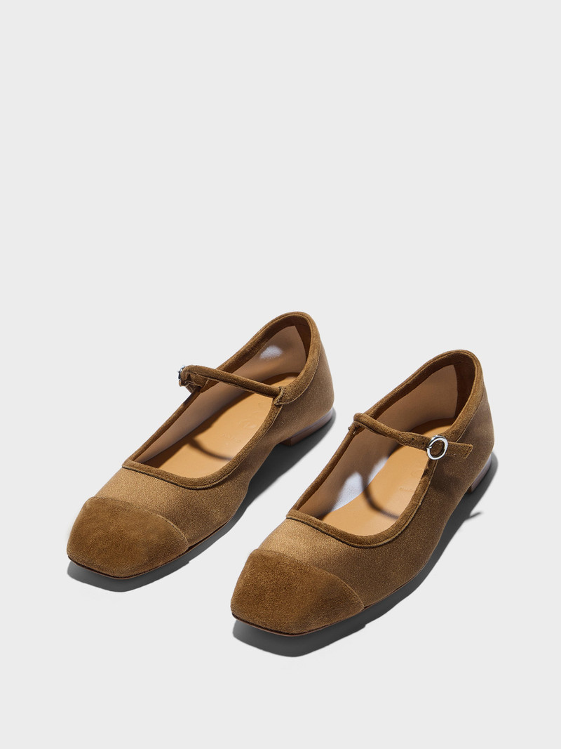 Uma Cap Satin Mary-Janes 3