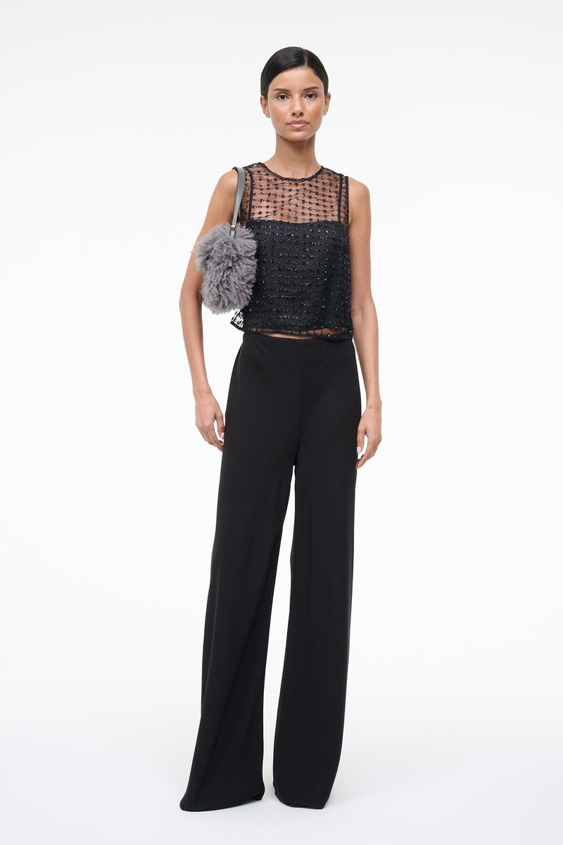 STAUD SERAPHINA TOP STARDUST ONYX 3