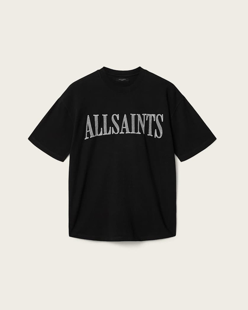 DASH ETTA OVERSIZED EMBROIDERED T-SHIRT 1