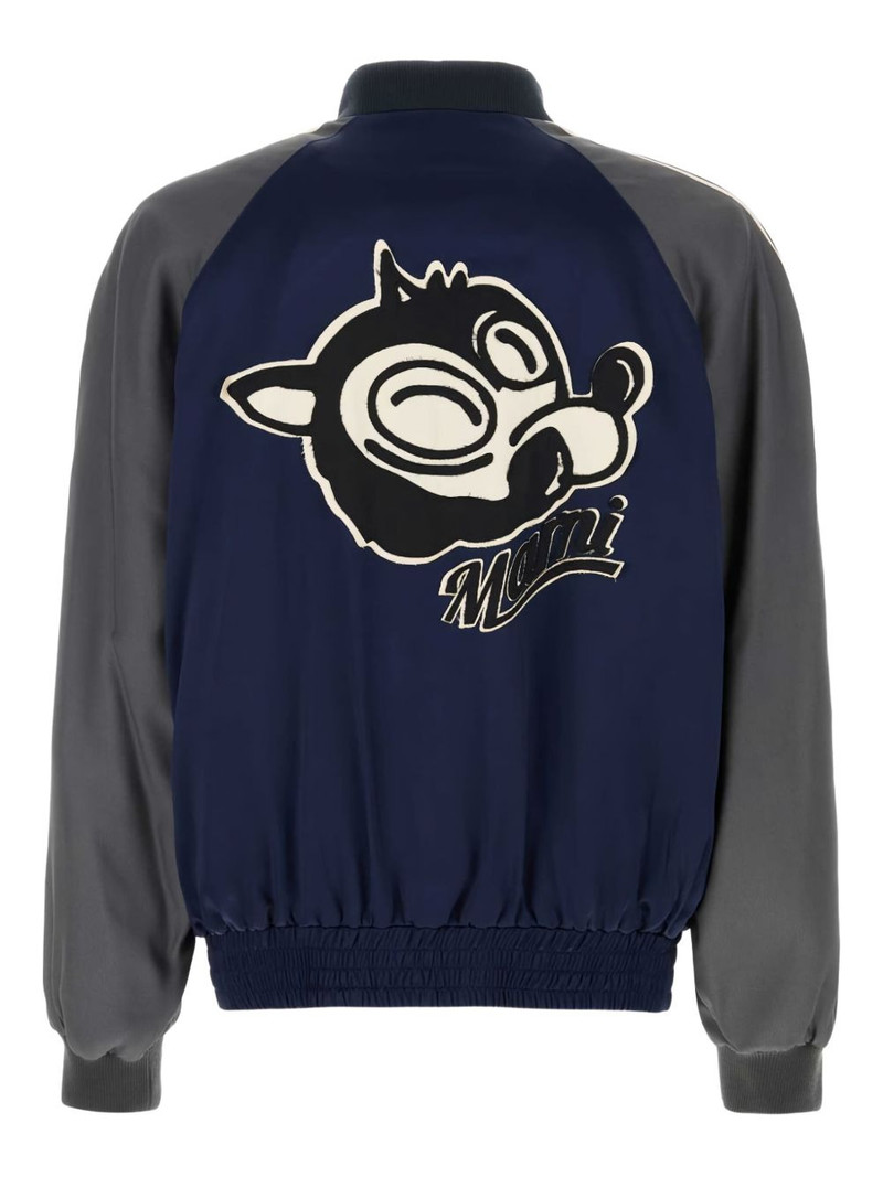 Marni satin bomber jacket outlook