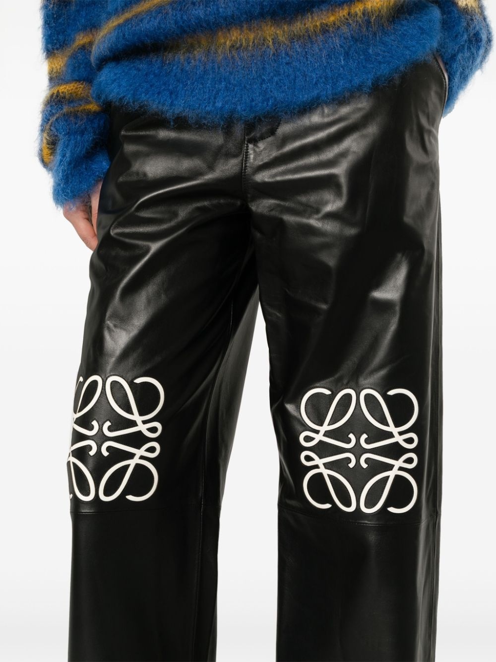 Anagram baggy leather trousers - 2