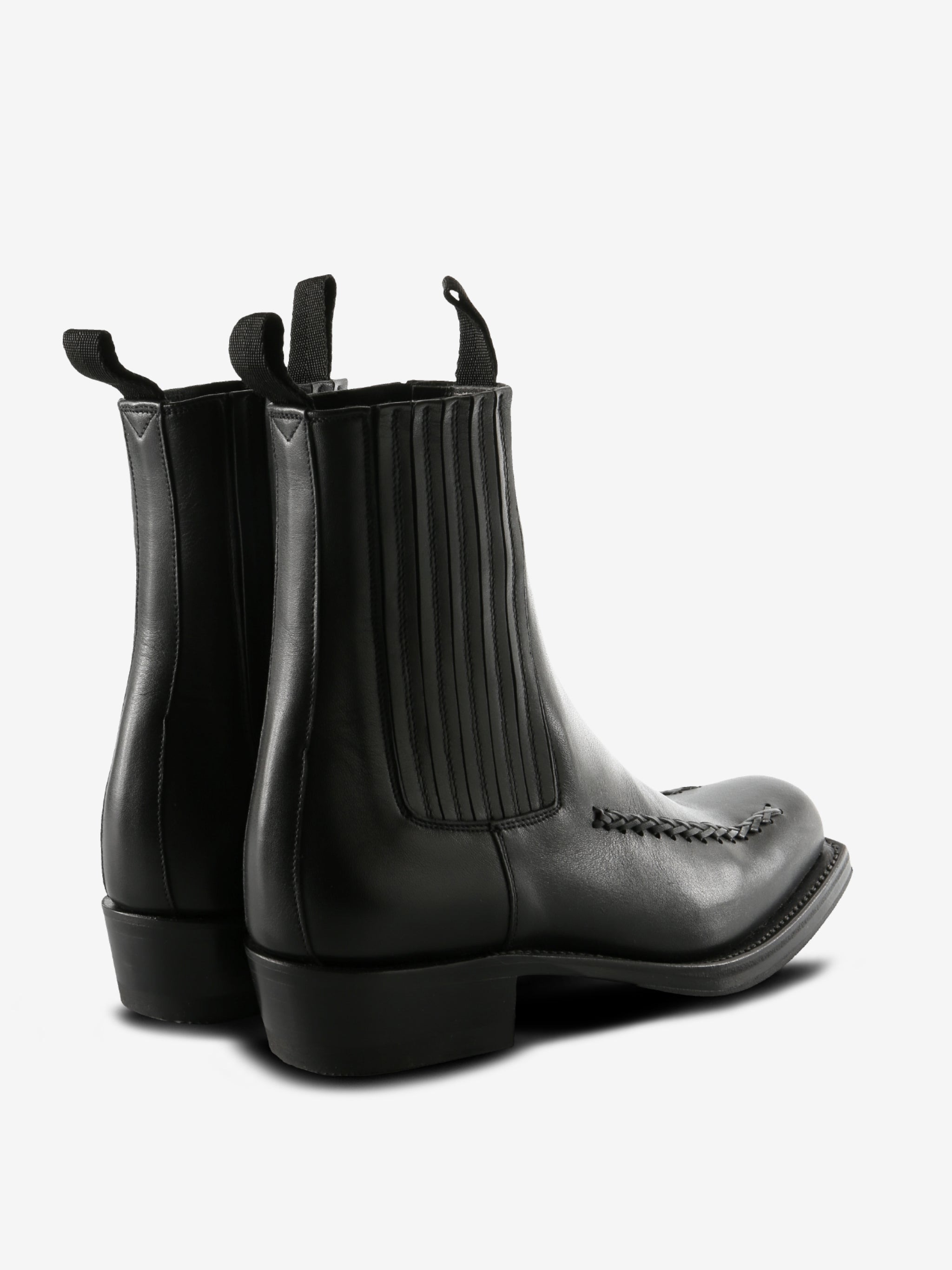 HEREU - Women Square-Toe Chelsea Boots - 3