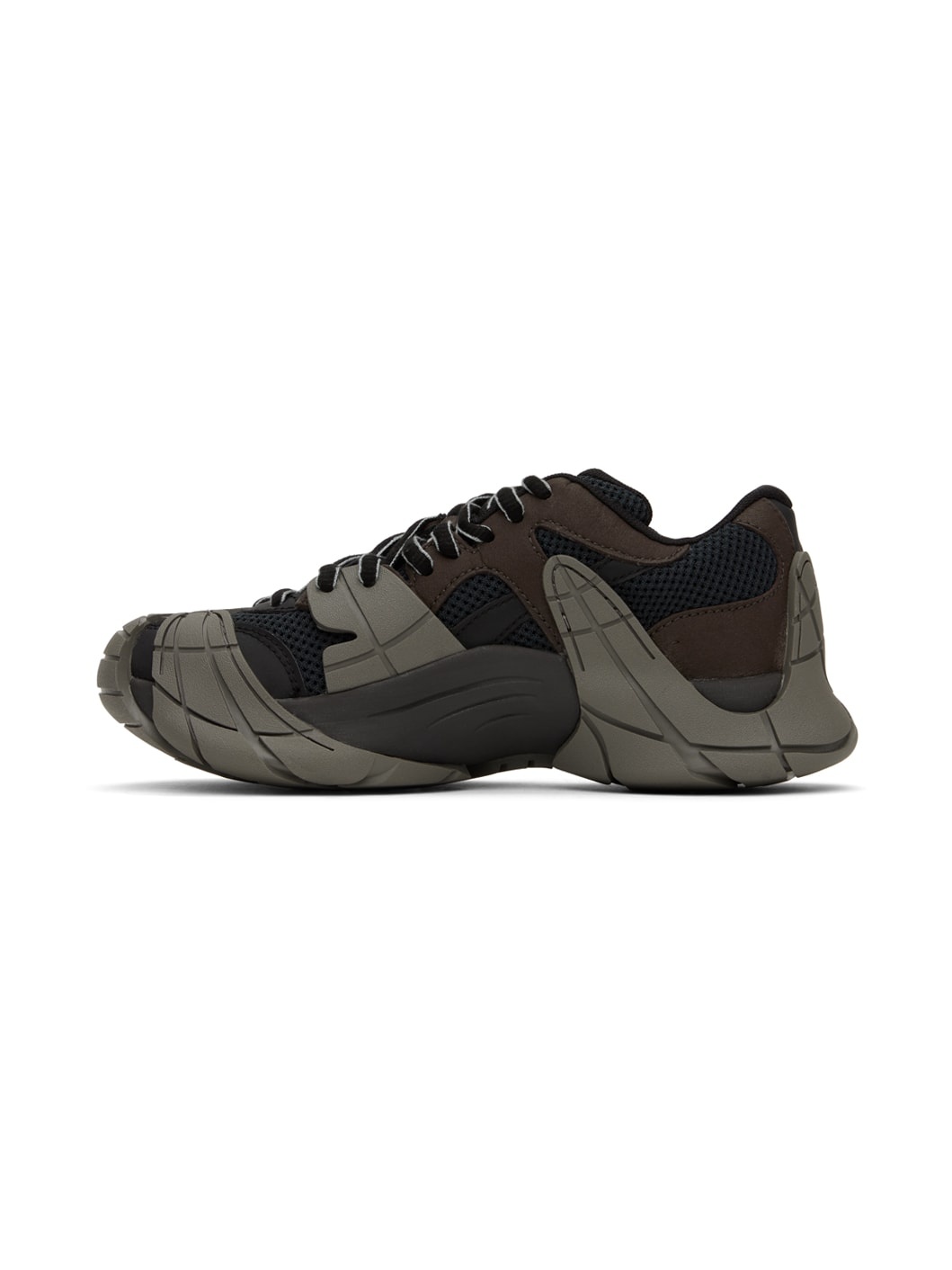 Brown & Gray Tormenta Sneakers - 3