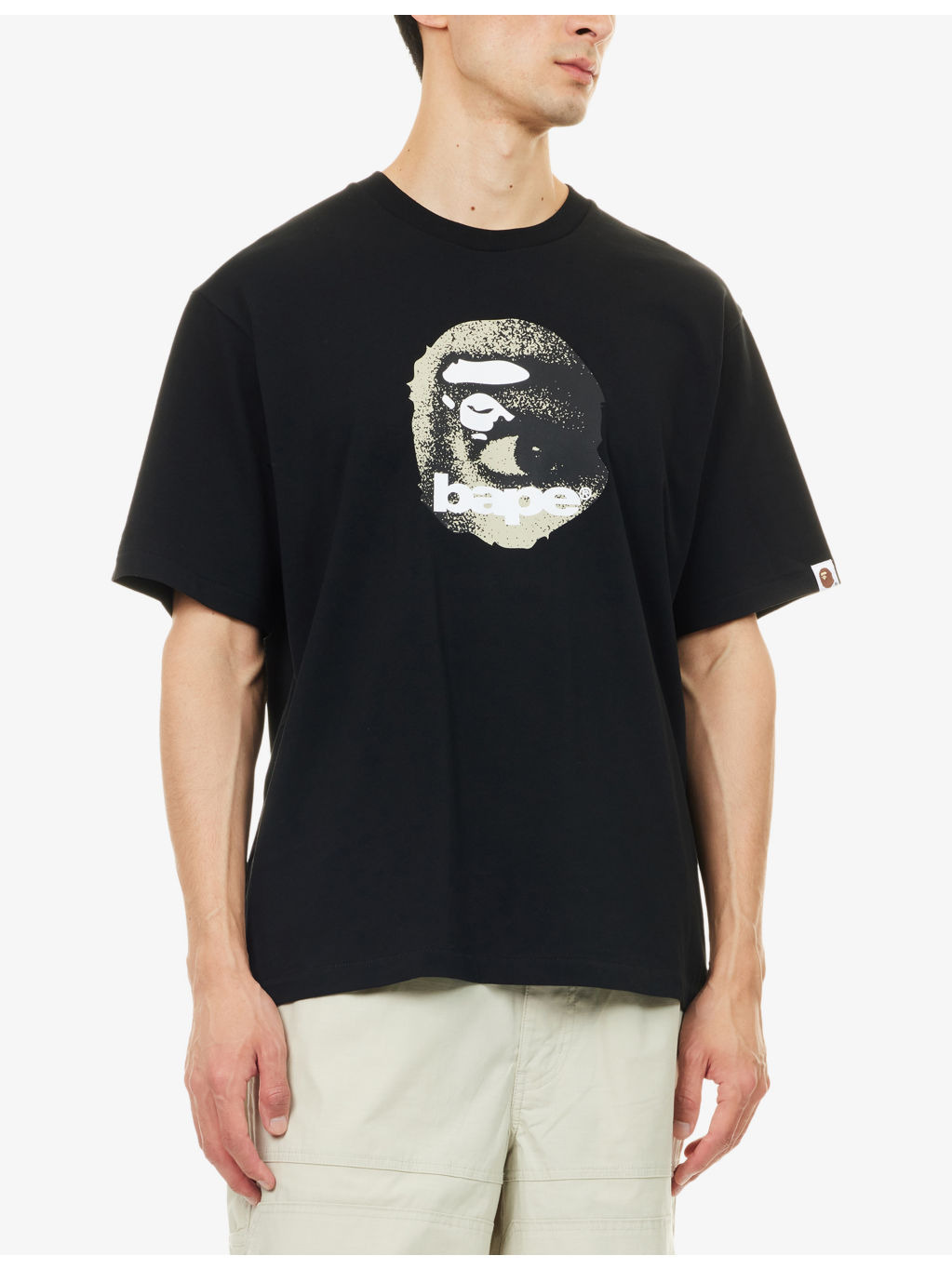 Bape Ape Head Graphic-Print Cotton T-Shirt - 3