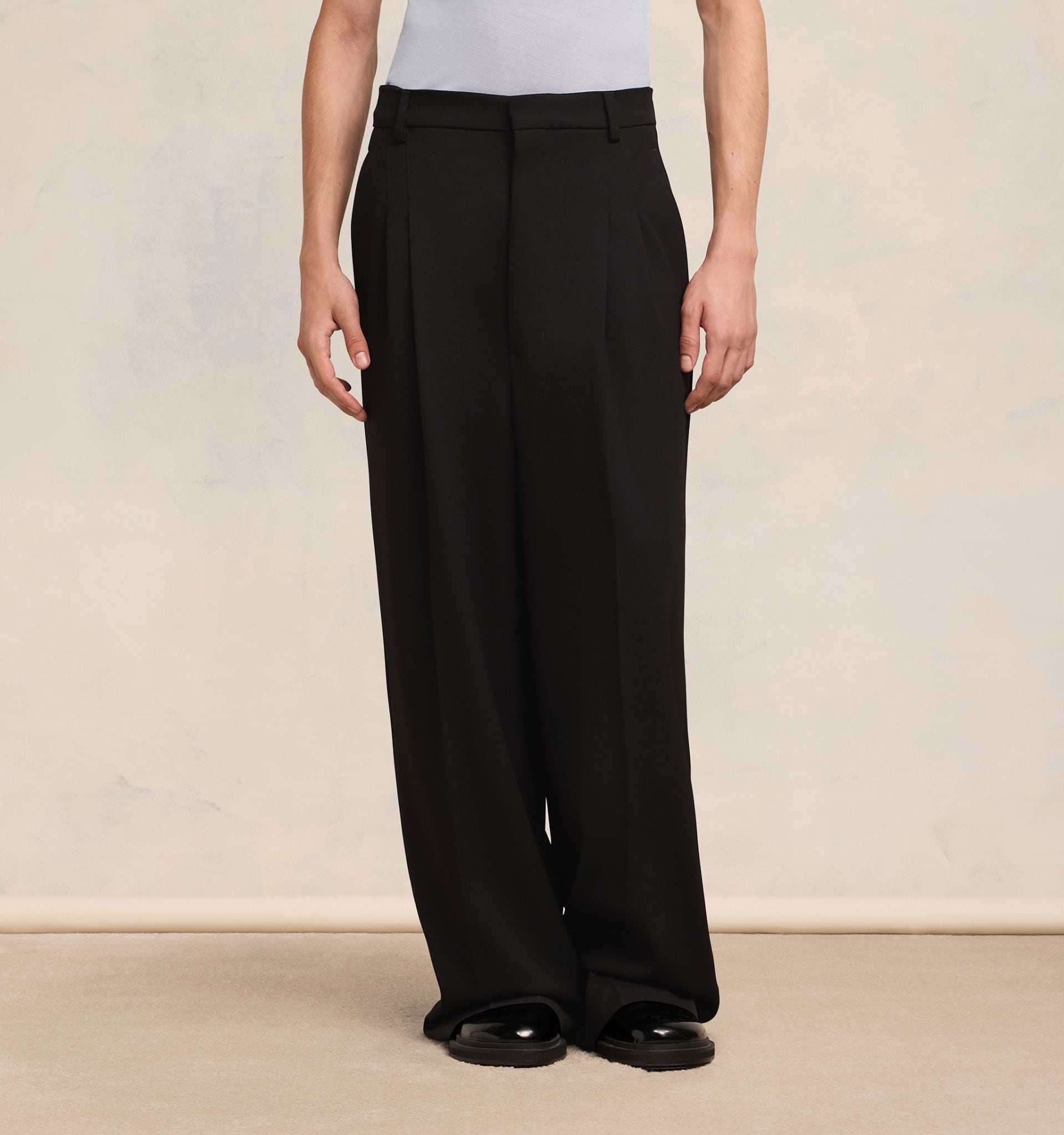 High Waist Large Trousers - 7