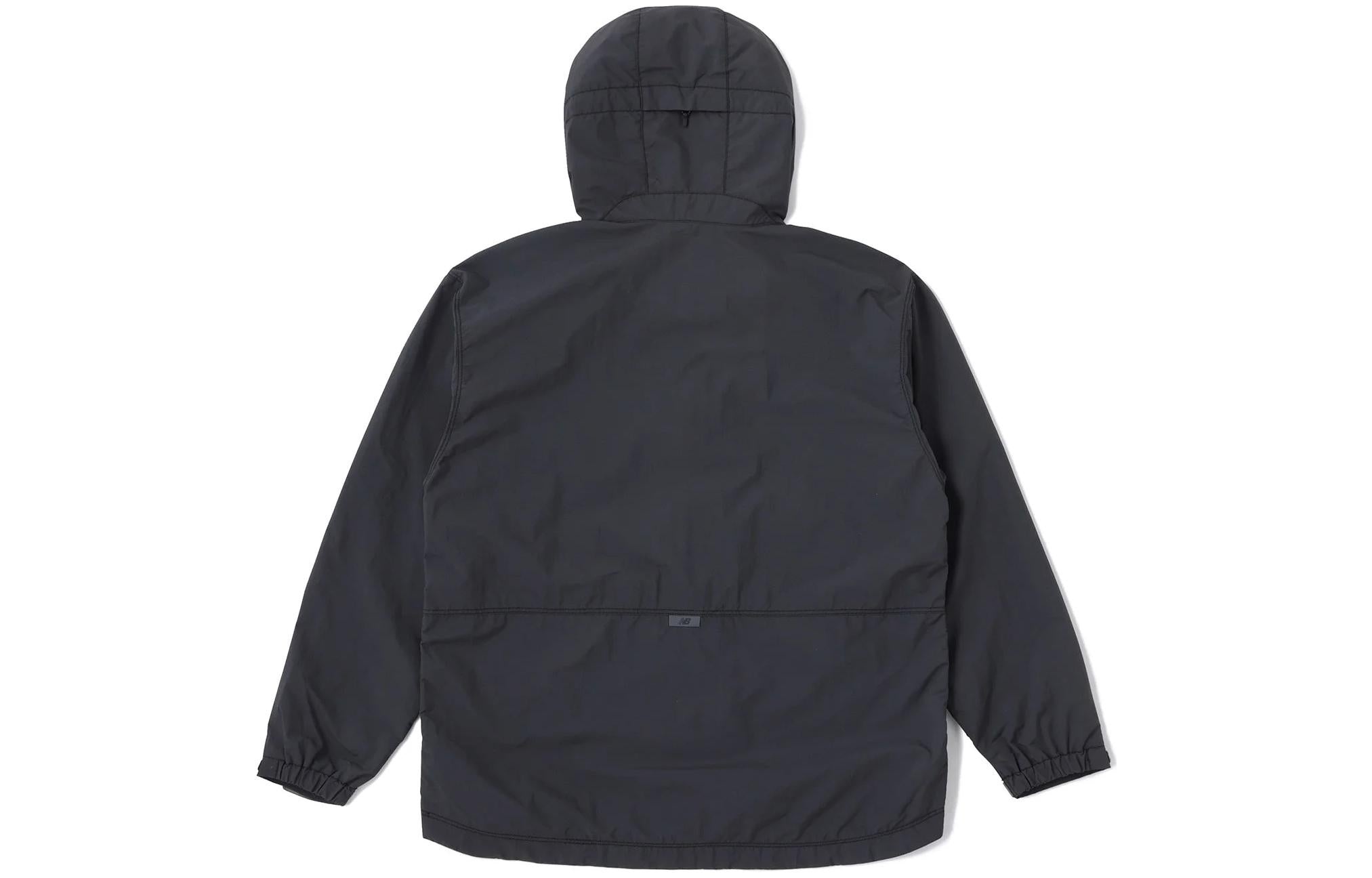New Balance Windproof Sport Jacket 'Black Grey' JMJL2051-PHM - 2