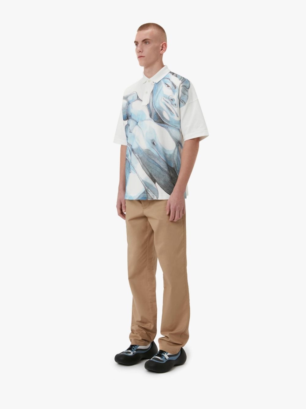 POL ANGLADA SHORT SLEEVE POLO TOP - 4