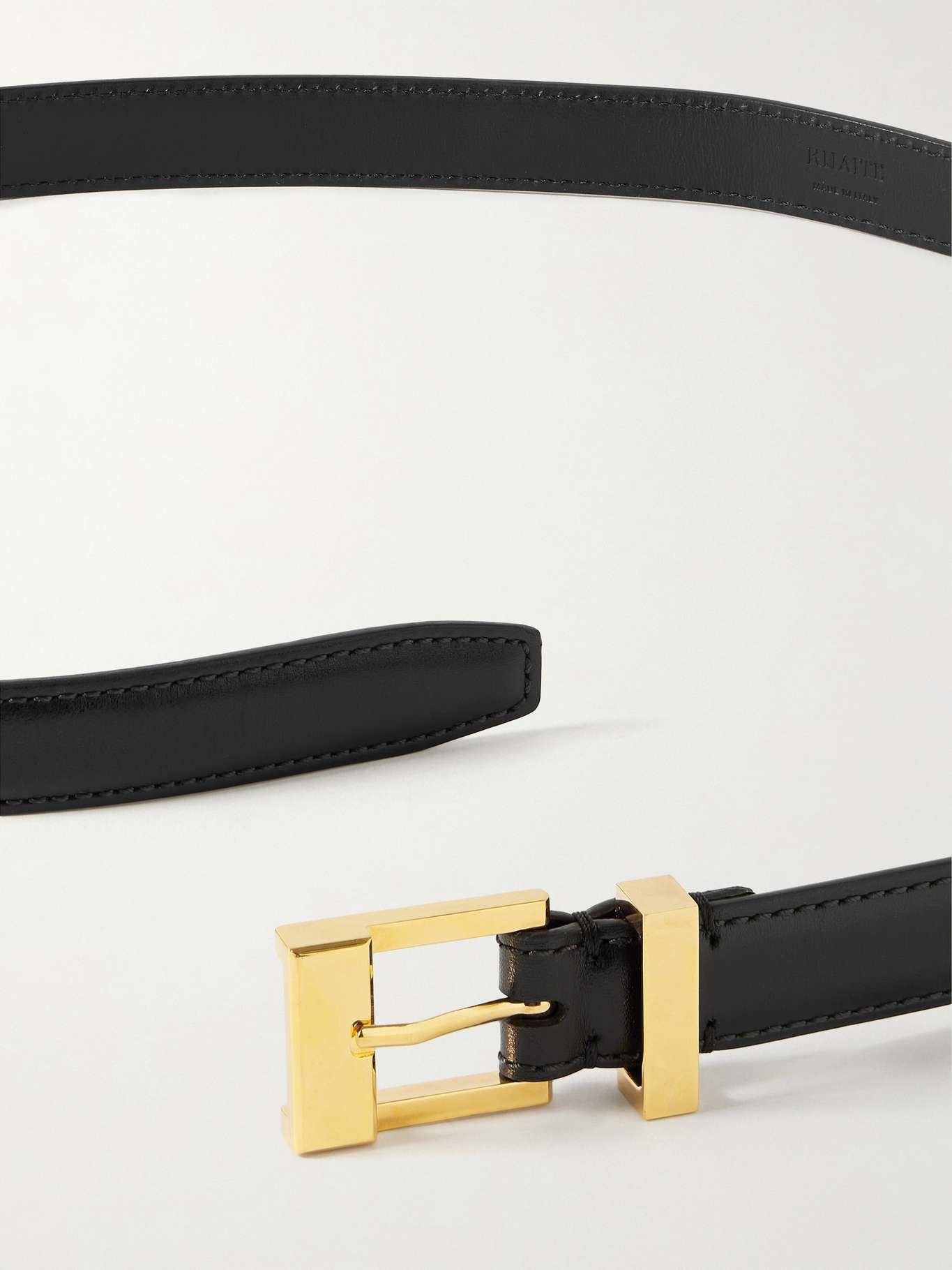 Manhattan leather belt Black - 3