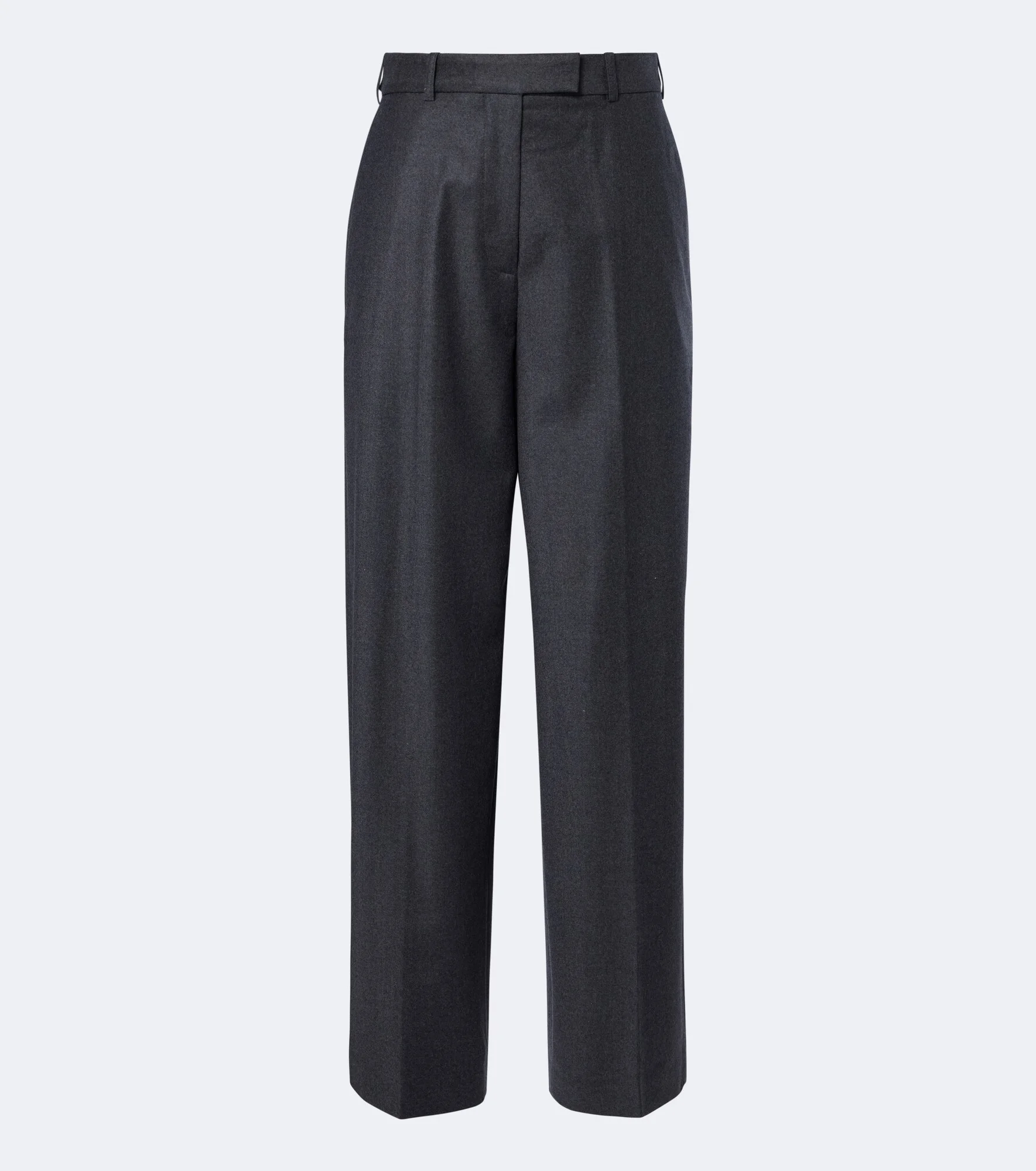 Virgin wool wide-leg pants - 1