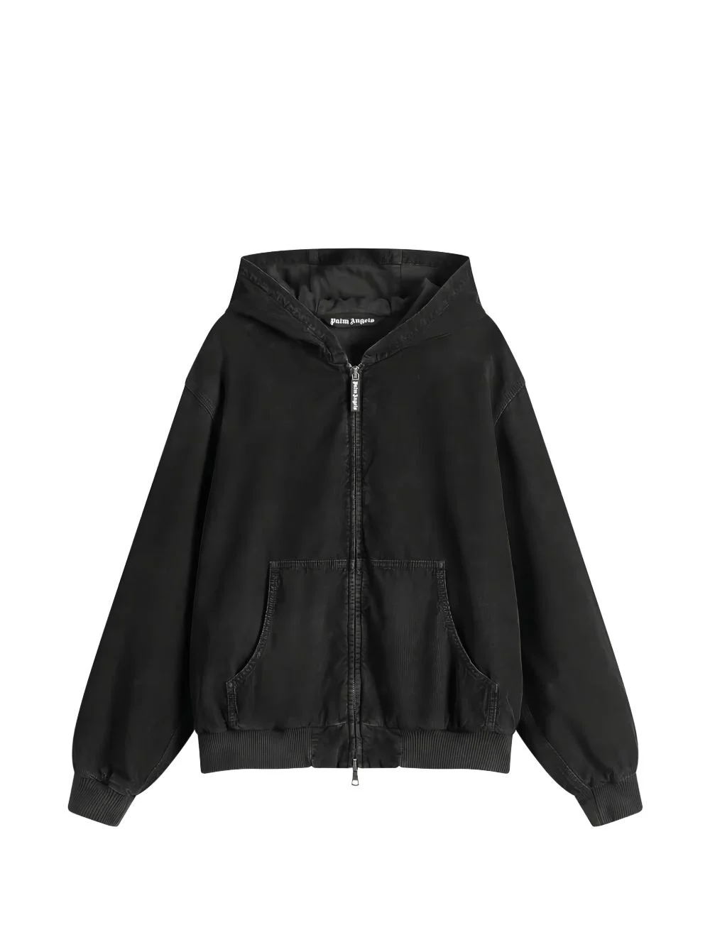 zip-up hooded jacket - 1