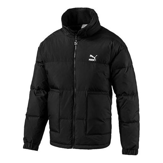 PUMA Classics Down Jacket 'Black White' 595281-01 - 1