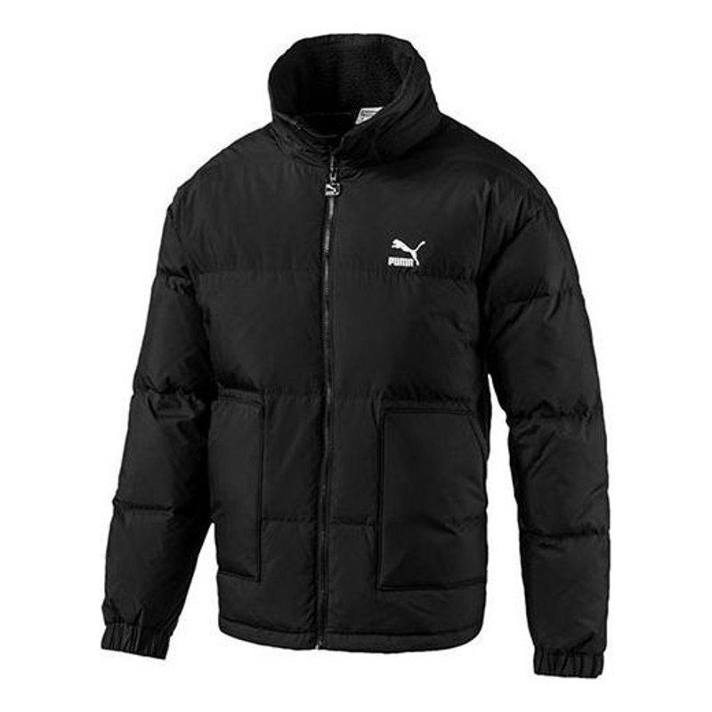 PUMA Classics Down Jacket 'Black White' 595281-01 - 1