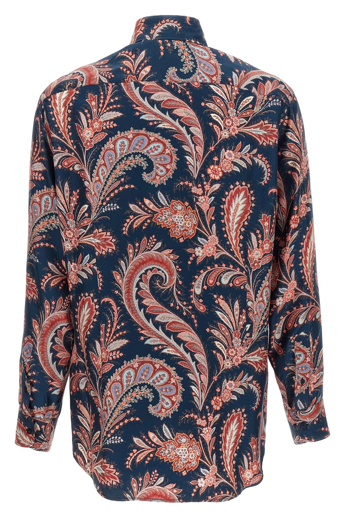 Paisley ramage silk shirt - 2