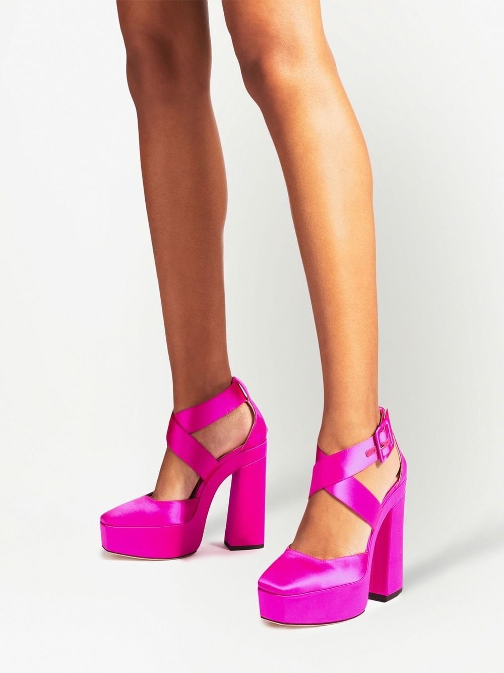 Gian 140mm platform pumps - 5