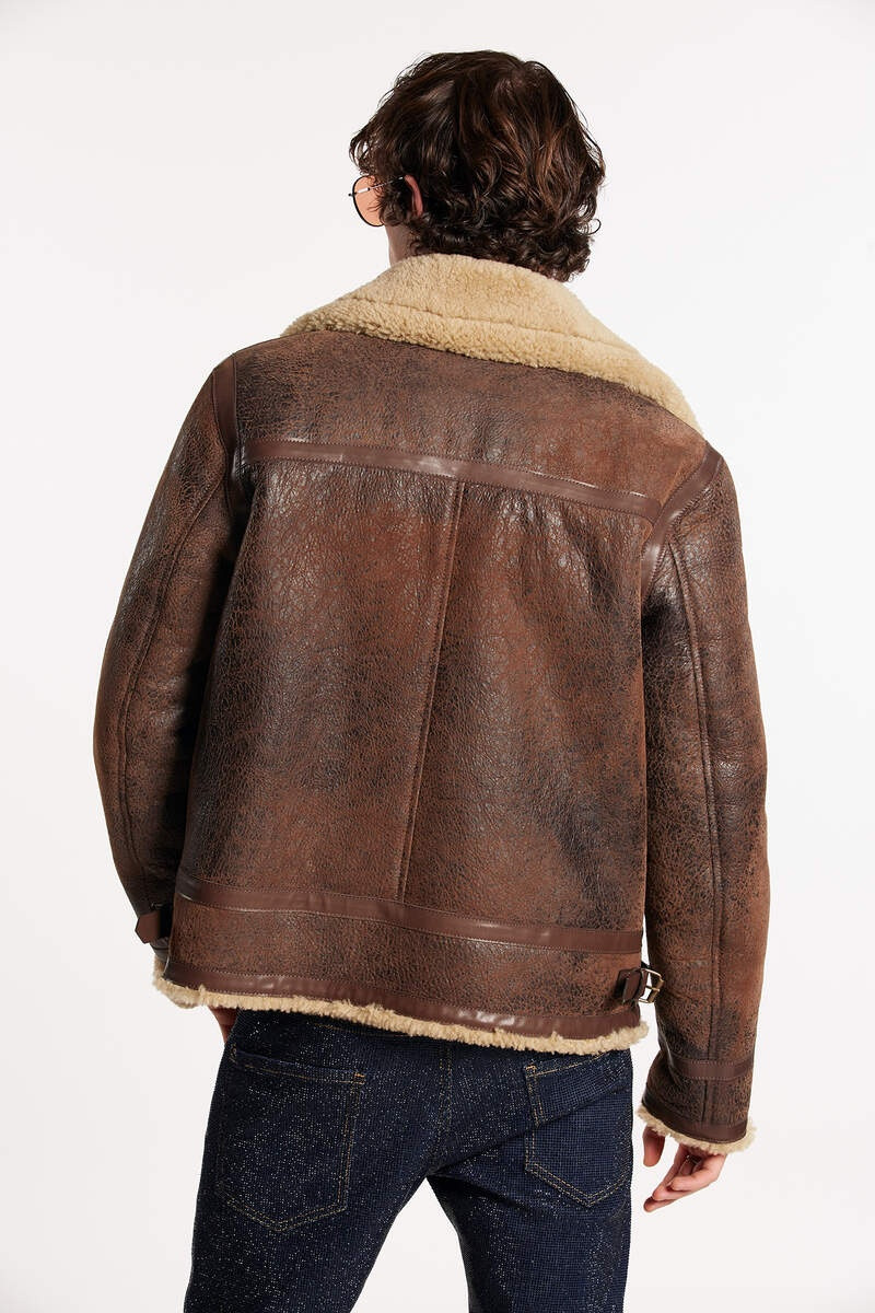 DSQUARED2 SHEARLING JACKET outlook