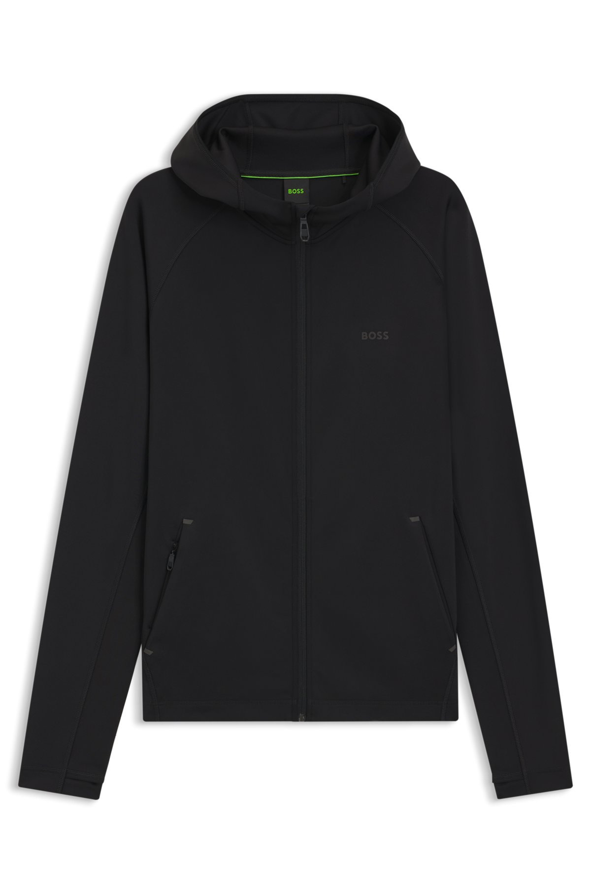 ACTIVE STRETCH ZIP-UP HOODIE WITH MOISTURE MANAGEMENT - 1